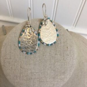 Frieze teardrop earrings by Stella & Dot